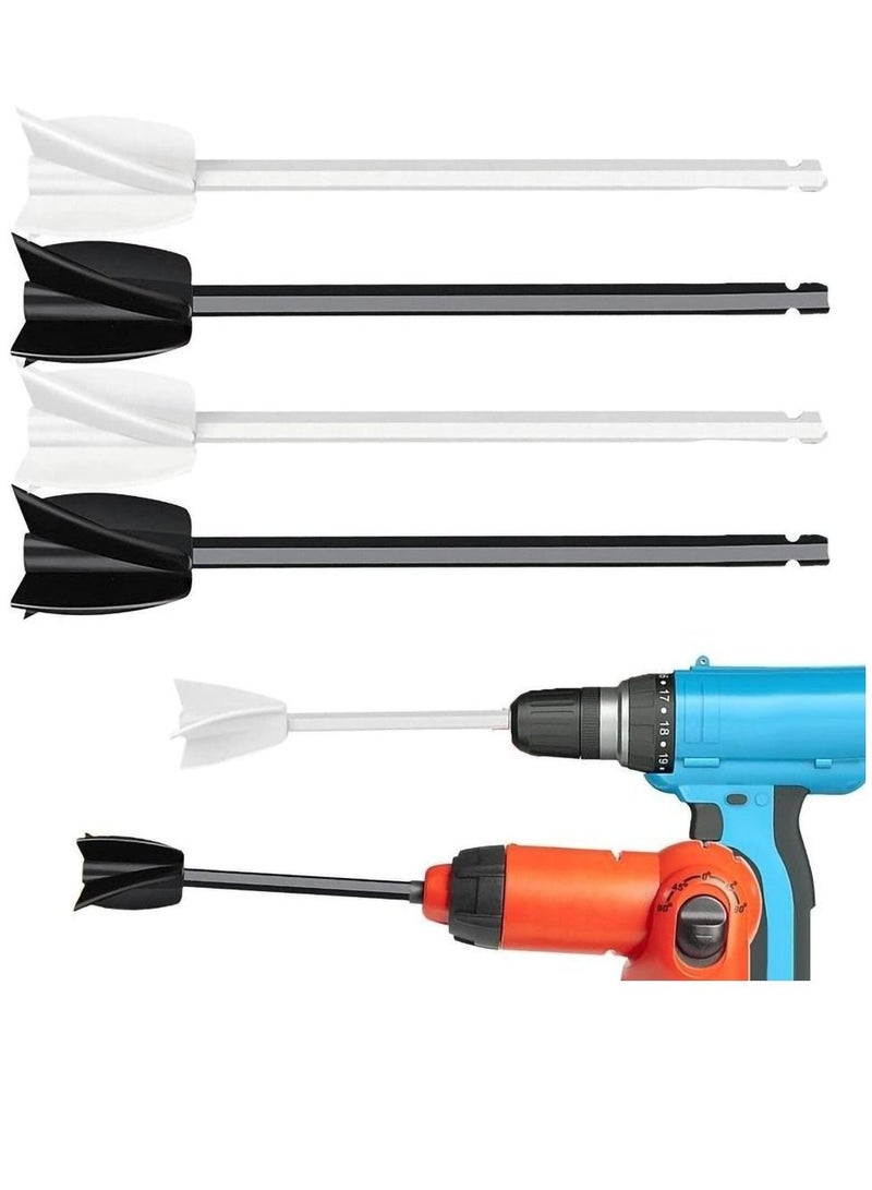 Resin Mixer Paddles, epoxy mixer-Reusable Paint Mixer- Paint Stirrer Drill Attachment for Resin(4pack) - Image 1