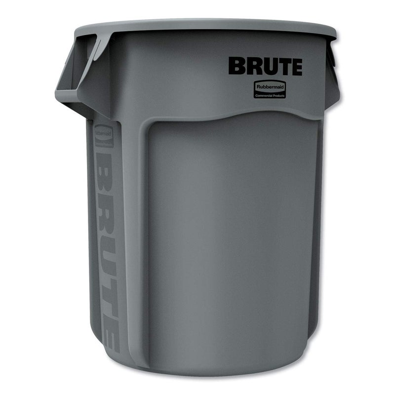 Rubbermaid Rubbermaid Commercial 265500GY Round Brute Container Plastic 55 gal Gray 