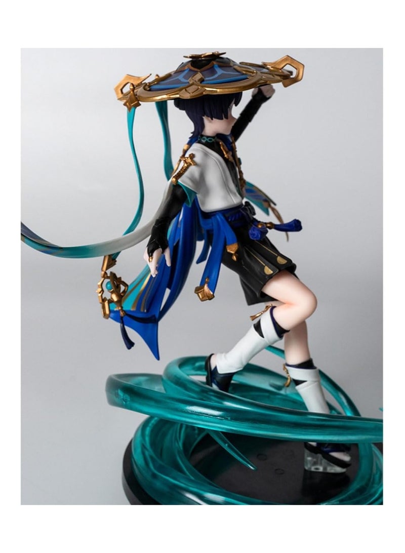 عام جينشين واندريرر 1/7 مجسم جينشين واندرير 1/7 PVC 25 سم لعبة أنمي سوميرو سكاراموش شخصية سوميرو سكاراموش هدية لسطح المكتب - Image 4