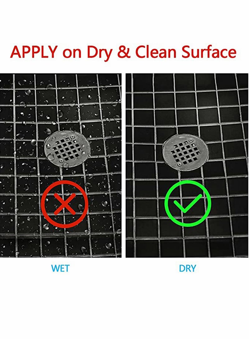 KASTWAVE Tub Drain Hair Catcher Strainer 25 PCS, Shower Drain Hair Trap, Disposable Shower Drain Hair Catcher Mesh Stickers, Easy to Install Suit for Bathroom, Bathtub, Kitchen (3.5" Regular Round) - Image 2