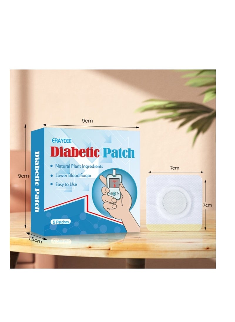 ERAYCEE 2 Bags of 12 Pcs Topical Diabetic Patch,Herbal Treatment,Focus On Regulating Blood Circulation And Balancing Organ System To Improve Pancreatic Function And Reduce Blood Sugar Content In The Body  - Image 5