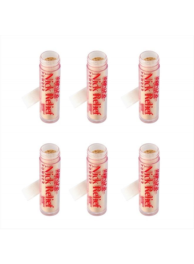 Nick Relief Styptic Powder * 6 - Vials