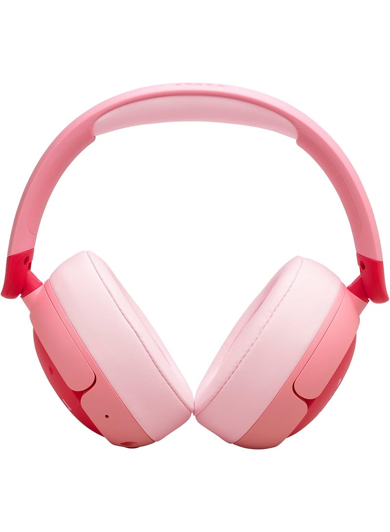 جي بي إل سماعات بلوتوث فوق الأذن للأطفال JBL Junior 470 NC اللاسلكية مع خاصية إلغاء الضوضاء النشطة، ميكروفون، 50 ساعة تشغيل، صوت آمن، مستوى صوت منخفض، تشغيل سهل وملصقات - Image 5