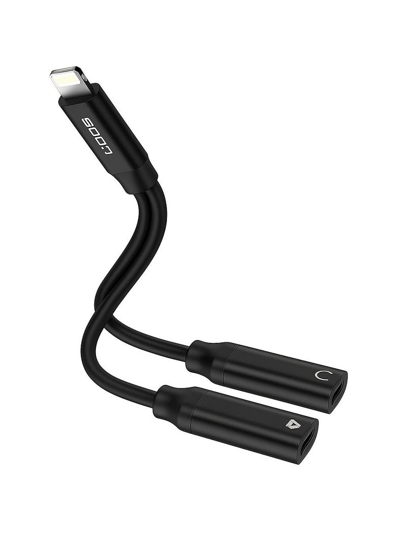 SPON Dual Lightning Adapter for iPhone | SPON Model 900230 | Charge & Listen Simultaneously | Gold-Plated Plug | Supports Calls | 3-Year Warranty - Image 2