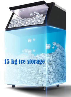Generic Commercial Ice Maker Ice Machine Self Clean, 36 Cubes per Batch in 11-18 Minutes 55KG/24H,15KG Storage Bin, Advanced LCD Panel w/Clear Indicators。Automatic water intake and bottled water can be used.  - Image 2