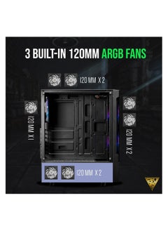 GAMDIAS Boitier Moyen Tour ATX Argus E3 v2 RGB avec panneau vitré (Noir) - pzsku/Z47DC0BCC4A9459D866E2Z/45/_/1737291141/81841ab6-e64f-4328-9941-08fa5b43f682