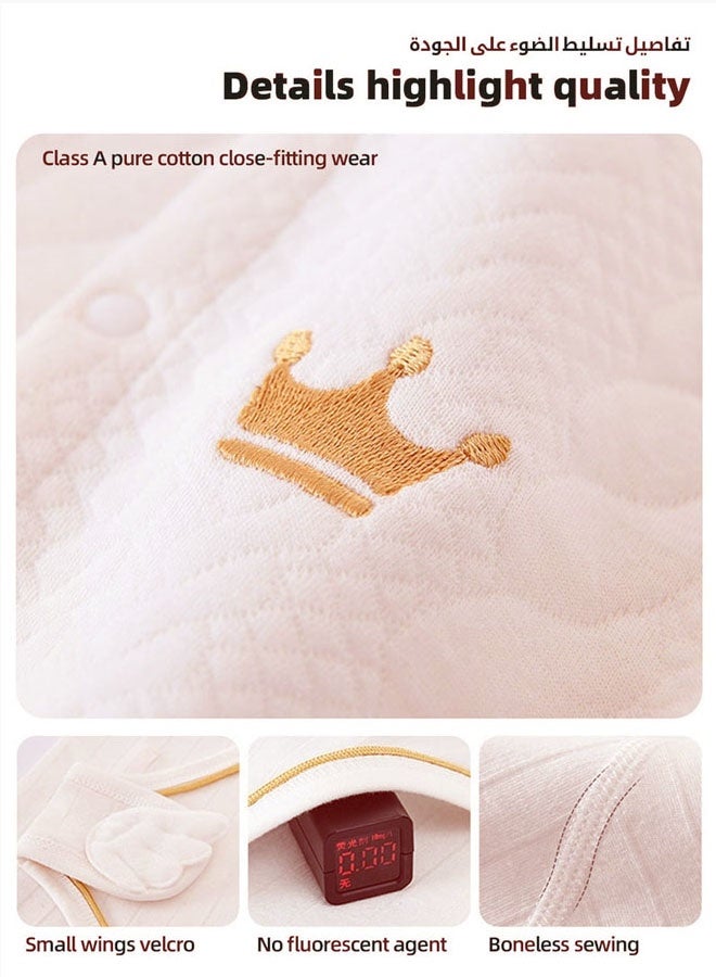 Bukela 18PCS Newborn Baby Gift Set, Newborn Layette Gift Set for Boys and Girls, Babies Essential Clothes Accessories with Baby Blanket, 100% Premium Cotton, for Spring Summer Autumn Winter Four Seasons - Image 3