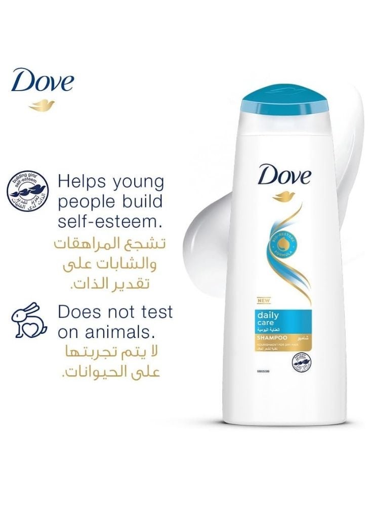 Dove Daily Care Shampoo – Hydrating Formula for Soft & Smooth Hair - Image 2