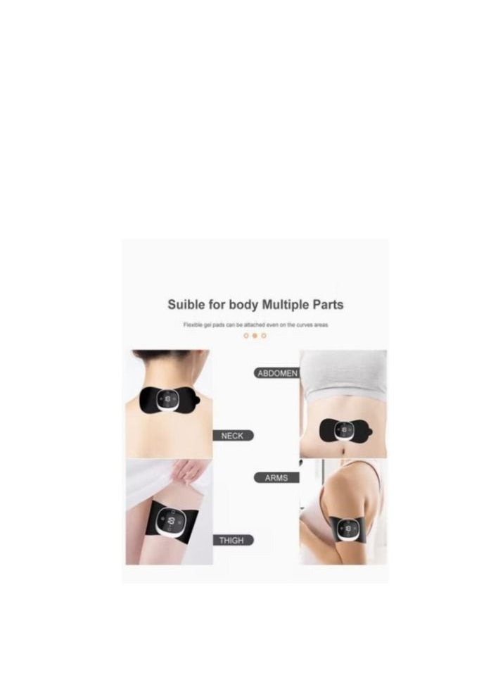 Wireless TENS Machine for Pain Relief Unit Heated Rechargeable Muscle Stimulator Portable EMS Massage Management Device Posterior Knee With Remote Control Sciatic and Joint Comfort