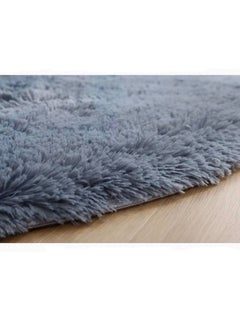 fashionhome Luxurious Super Soft Fur Living Room Non Skid Soft Microfiber Plush Bedroom Super Absorbent Rug Fluffy Warm Winter Round Mat Home Decoration Doorway kitchen Bathroom Runner Rug 100 x 100 cm  - Image 4