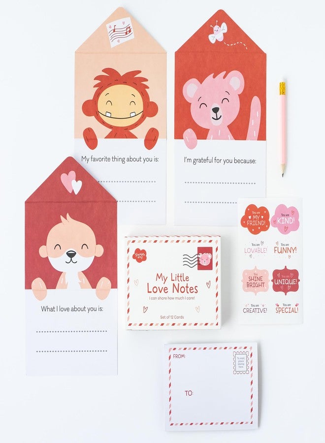 Slumberkins Lovebug's Love Notes Bundle | Lovebug Mini Plush Stuffed Animal & My Little Love Notes | Celebrate Your Love This Valentine's Day - Social Emotional Learning Toys for Boys and Girls - Image 3