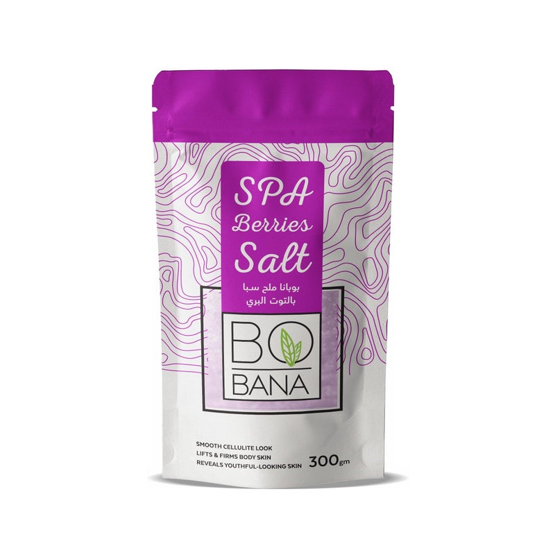 Bobana Berries Spa Salt, 300gm - Image 1