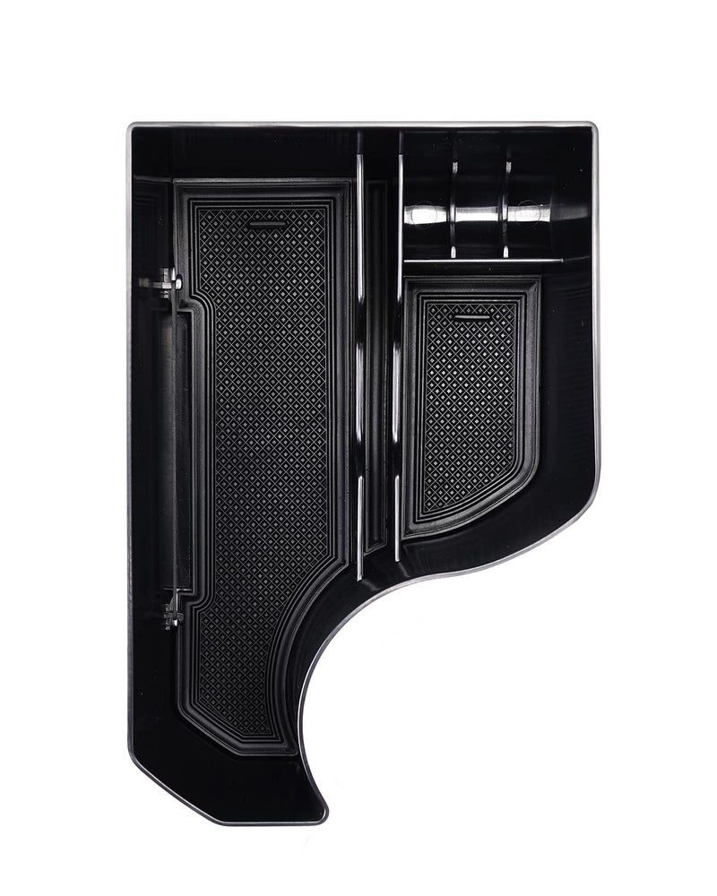 Autorder Center Console Organizer for 2023 2024 2025 2026 Kia NIRO Accessories Gear Shift Storage Box Gear Shifter Insert Tray with Black Mats - Image 1