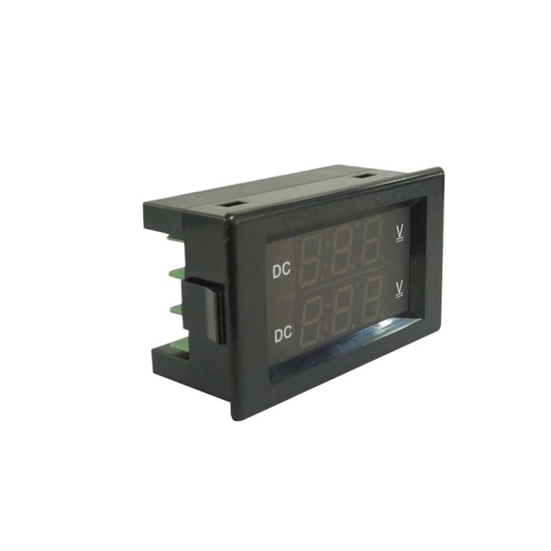 Any KSA address orderable Voltage Meter Double Voltmeter DC 0-30V 100V 300V 600V Volt Panel Gauge 0.39'' LED Digital 2-Way Dual Voltage Tester(White Cover,V1(0-600V) V2(0-100V) Multi-use qualified quality Ventilated design Fixed & portable compatible Globally trusted affordable quality Single & bulk use compatible Tiered purchase options Elegant upgraded practical design Long term use design General standard compliant quality Size-sorted warehouse storage Easy assemble Solid anti-deform Multi-use upgraded craftsmanship Low maintenance Spec compliant trusted quality Fine polished finish Set product combo compatible All condition fit All-round unified build Water rust proof Pop-area nearby warehouse In-Kingdom stored commodity Anti topple design Trendy flexible practical build - Image 1