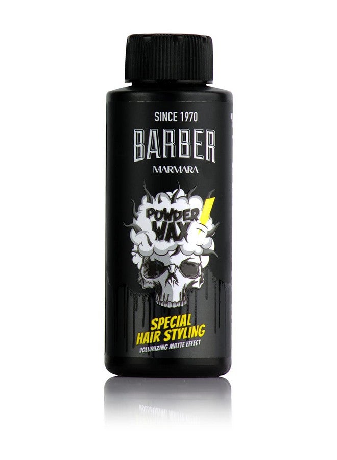 باربر مرمرة بودرة تصفيف الشعر باربر مرمرة بتأثير غير لامع - بودرة شعر للنساء والرجال، بودرة تصفيف الشعر لمظهر غير لامع - Image 2