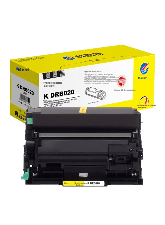 KST Kost K Drb020 Drum Unit Black (compatible With Brother Dcp-b7500d/dcp-b7520dw/dcp-b7530dn) 12000 Pages Professional Edition - Image 1