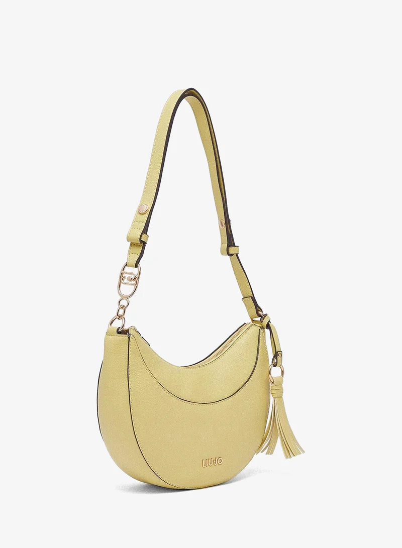 ليو جو Medium Hobo Bag With Charm