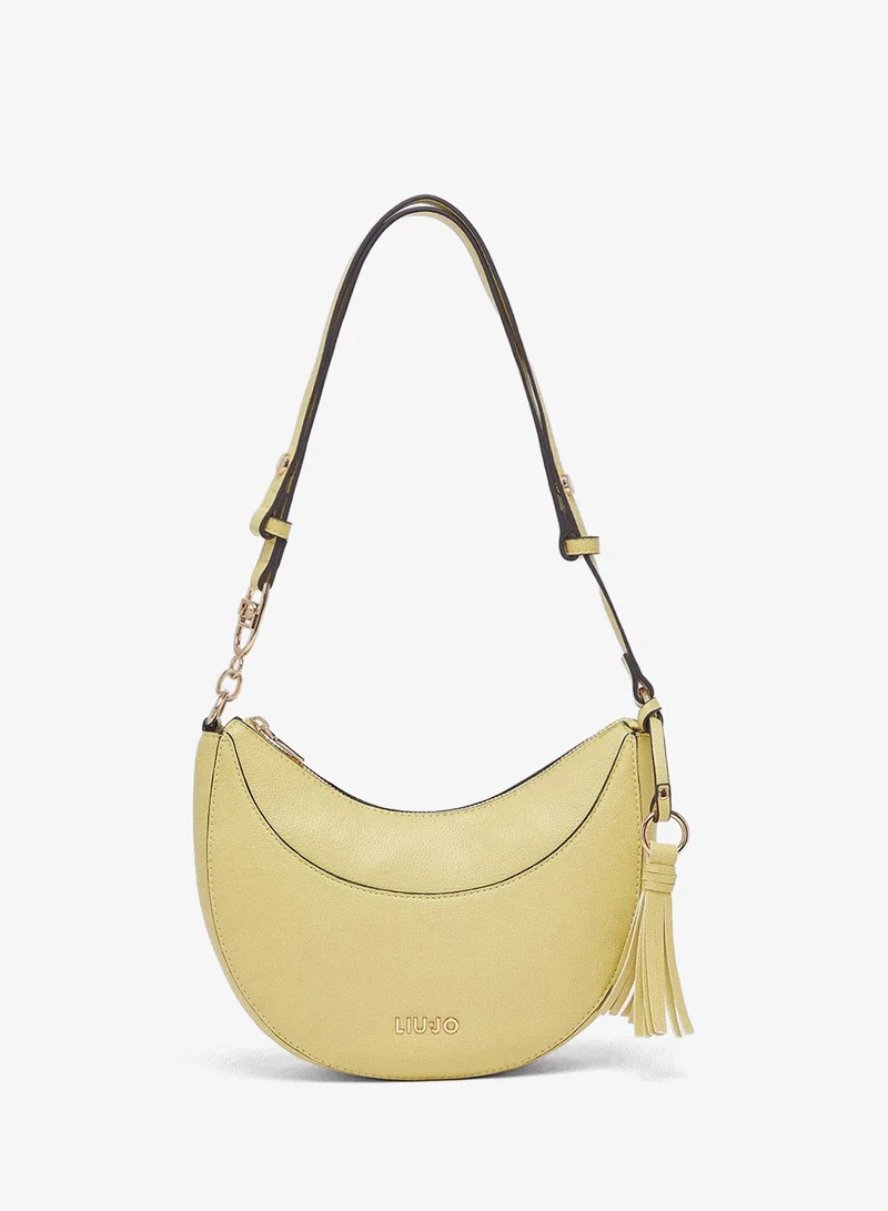 ليو جو Medium Hobo Bag With Charm