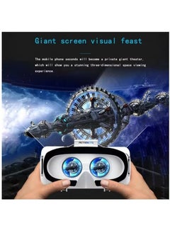 في آر شينيكون نظارة الواقع الافتراضي سماعة VR لهاتف Android نظارات جديدة لأفلام 3D ألعاب VR متوافقة 5-7 بوصة لينة ومريحة مسافة قابلة للتعديل  - Image 3