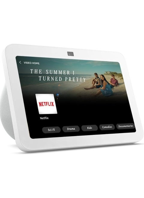 Show 8 (3rd generation) | 8" HD smart display with bluetooth and Alexa | Use your voice to control smart home devices, play music or the Quran, and more