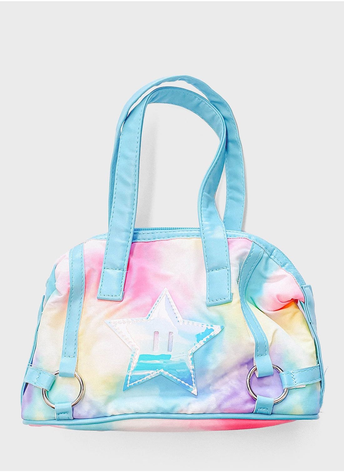 Claire's Club Pastel Rainbow Unicorn Tote Bag