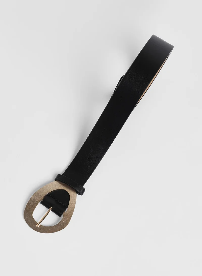Haute Sauce Casual Belt with Buckle Detail