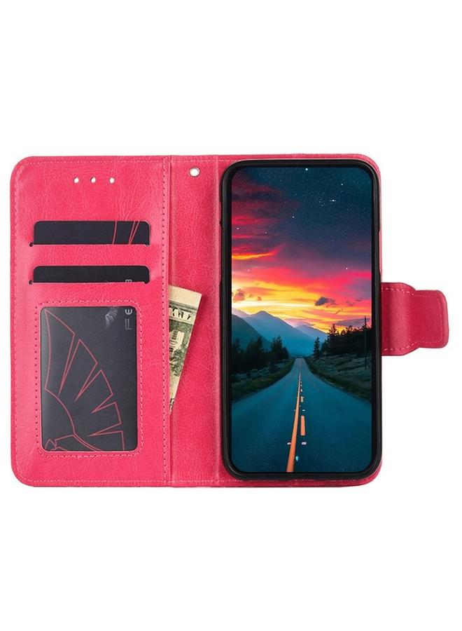 اس-توب جراب هاتف Honor 200 Pro 5G مصنوع من الجلد بنسيج كريستالي - Image 3