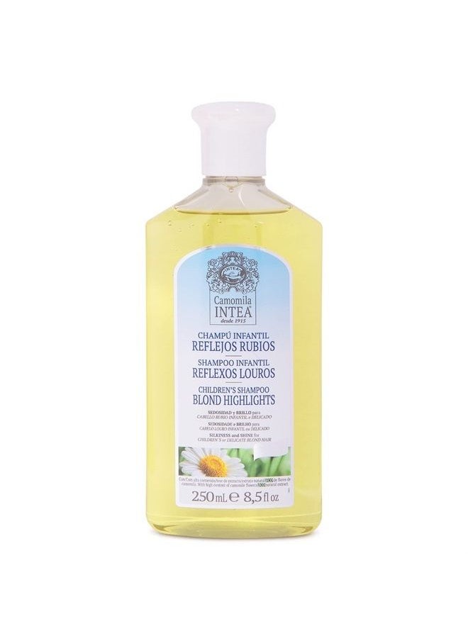 Intea Camomila Kids Shampoo for Blonde Highlights – 8.5Oz Chamomile Shampoo Hair Lightener for Kids – Natural Extract Toddler Shampoo with No Silicones, Parabens  - Image 1