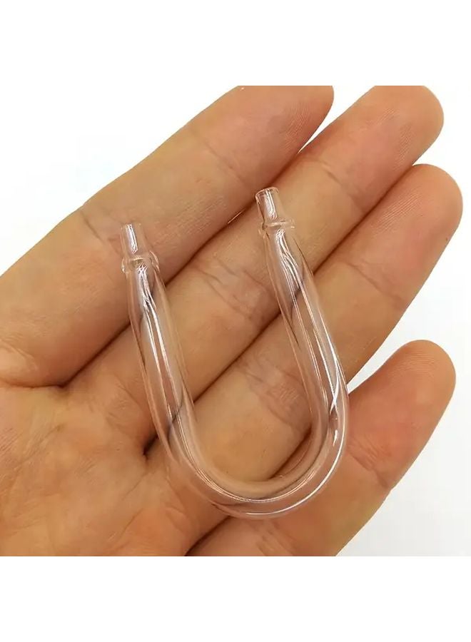 1 قطعة زجاجية موصل أنبوب على شكل ح U لحوض السماك مضخة هواء ملحق نظام ثاني أكسيد الكربون - Image 1