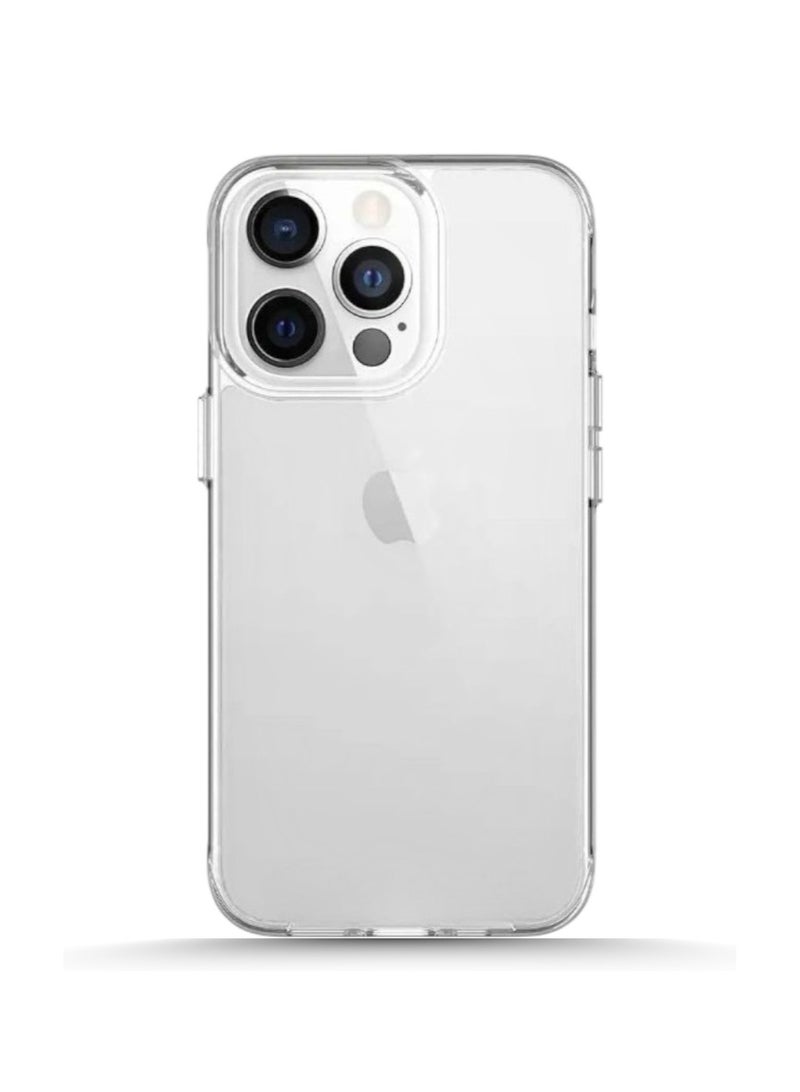 S-TOP iPhone 12 Pro Max, Shockproof mobile phone case anti-scratch protection cover that supports MagSafe wireless charging, made of high-quality thermoplastic polyurethane - transparent