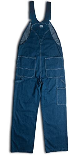 Liberty Men's Stonewashed Denim Bib Overall, Stone Washed, 36/34 - Image 5