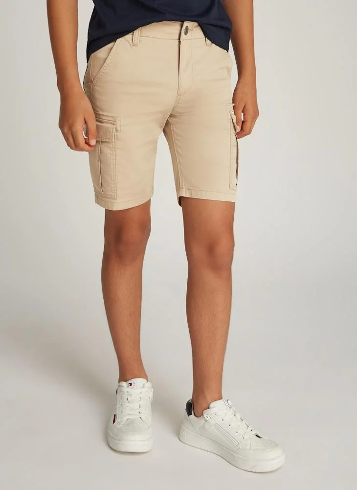 تومي هيلفيغر Kids Woven Regular Shorts