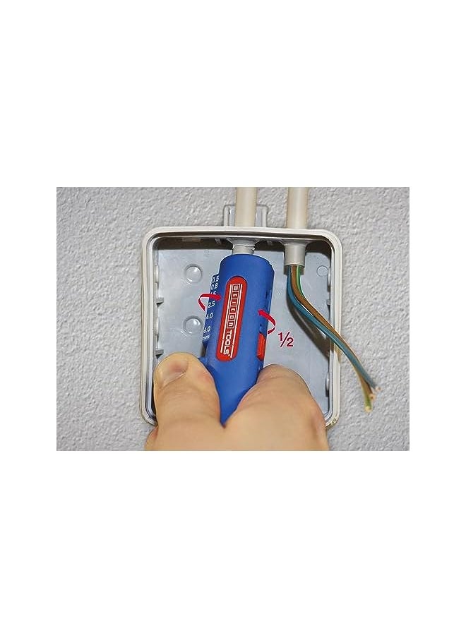 Weicon - WEICON Quadro-Stripper No.16 | 4 in 1 Stripping of 8.0-13.0 mm cable - Image 1