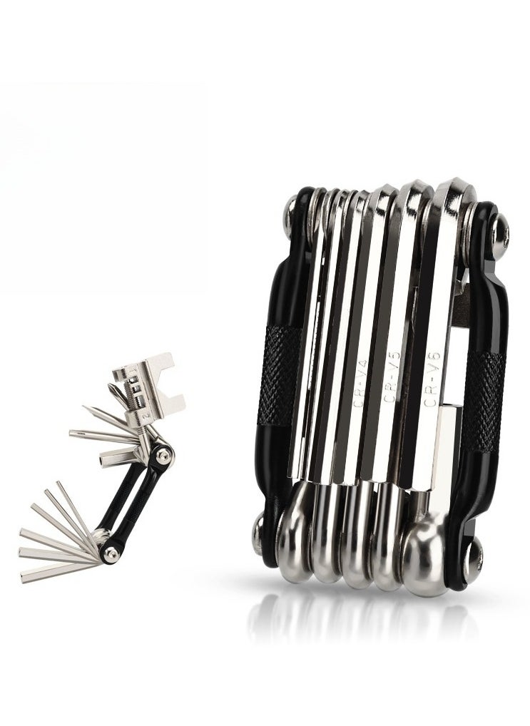 Soofam - Bicycle Multi-Tool, Aluminum Alloy Bicycle Combination Repair Tool, Mountain Bicycle Repair Kit - Image 1
