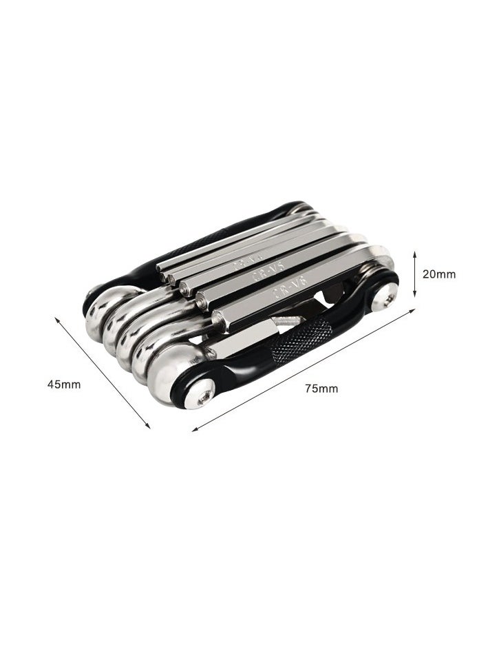 Soofam - Bicycle Multi-Tool, Aluminum Alloy Bicycle Combination Repair Tool, Mountain Bicycle Repair Kit - Image 1