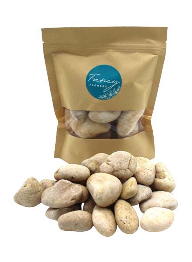 FANCY FLOWERS Decorative Natural White Stones For Flowerpot Garden Decoration Landscaping Wedding Home Vase Aquarium (2) - Image 1