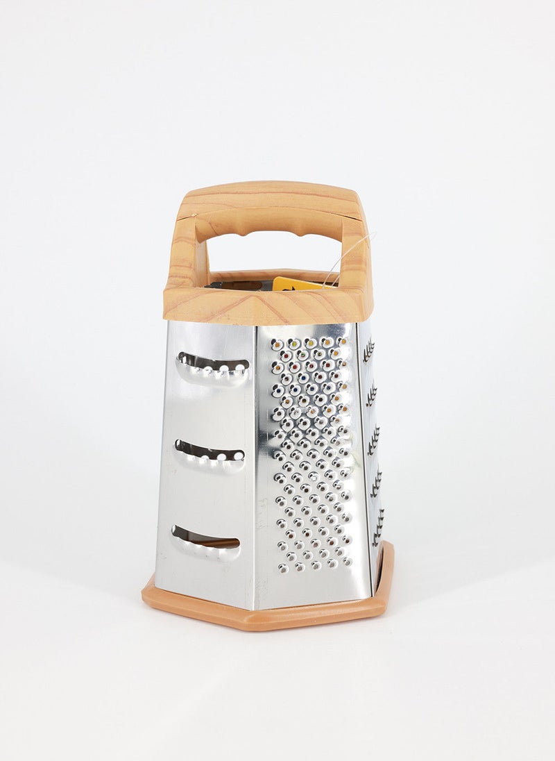 CLASSYTOUCH مبشرة متعددة الجوانب 4 مع مقبض خشبي من الفولاذ المقاوم للصدأ - Image 3