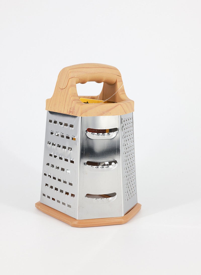 CLASSYTOUCH مبشرة متعددة الجوانب 4 مع مقبض خشبي من الفولاذ المقاوم للصدأ - Image 2