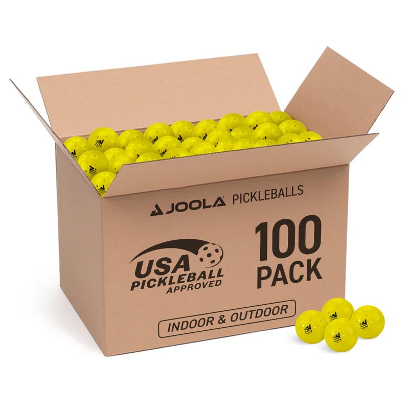 JOOLA Primo Pickleball Balls Tournament Indoor and Outdoor Pickleball Balls USAPA Approved Ideally Weighted and Precision Crafted 40 Hole Design Pickleball Official Size - Image 2