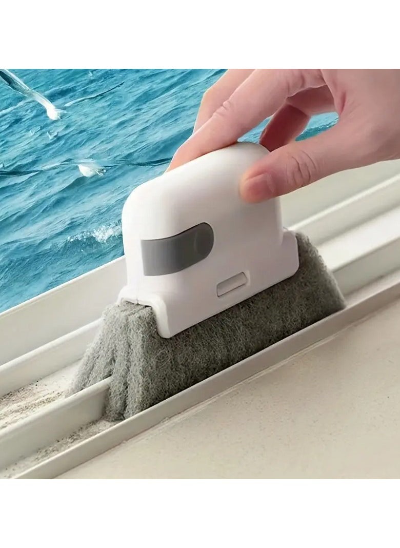 Goolsky Ultimate Cleaning Brush - Effortlessly Reach Tight Spots & Frames - Versatile Tool for Window Rails, Kitchen Counter Tops & Beyond  - Image 1