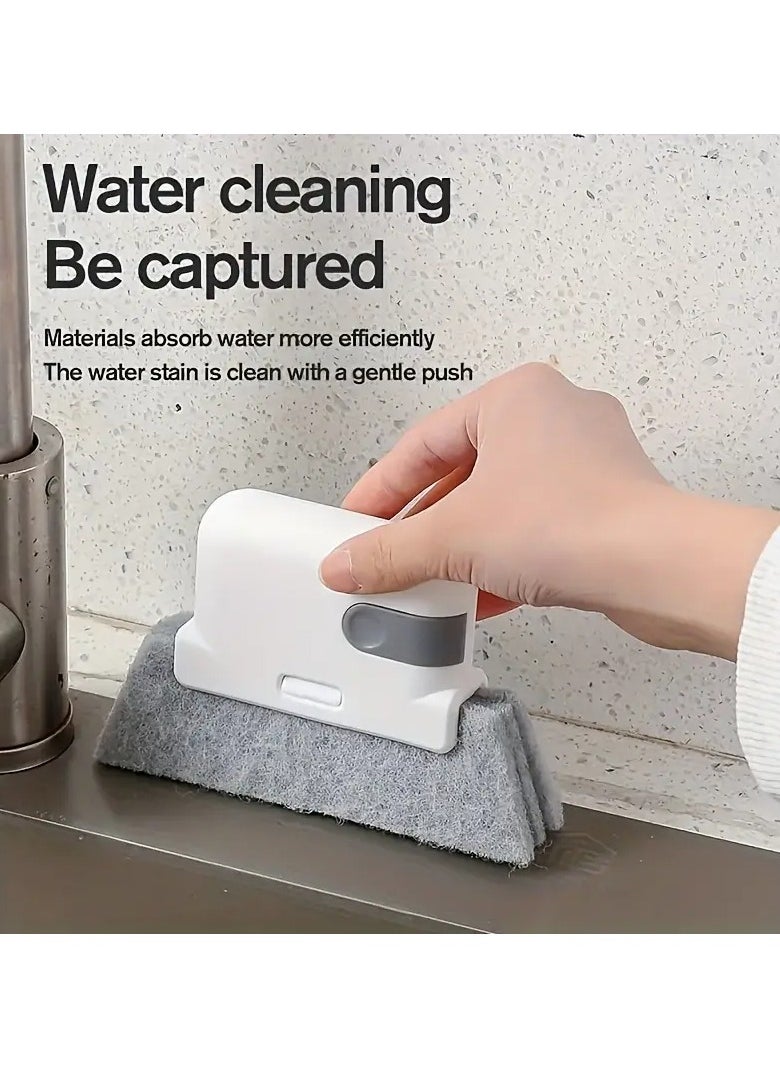 Goolsky Ultimate Cleaning Brush - Effortlessly Reach Tight Spots & Frames - Versatile Tool for Window Rails, Kitchen Counter Tops & Beyond  - Image 2