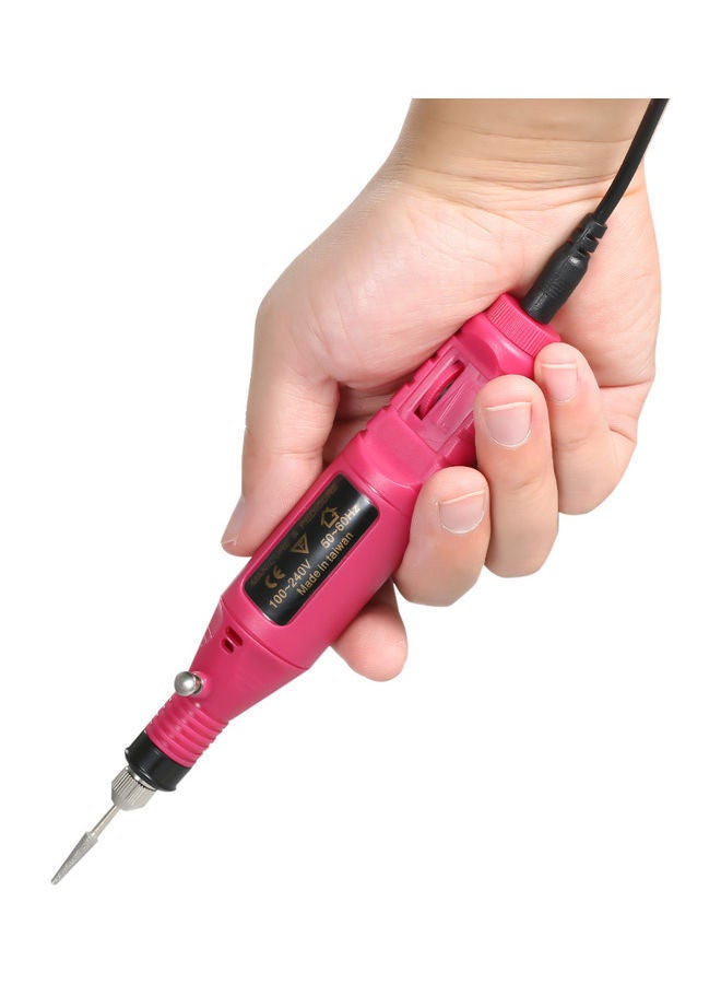 NIBEMINENT 14-Piece Electric Grinder Set Rose - Image 3