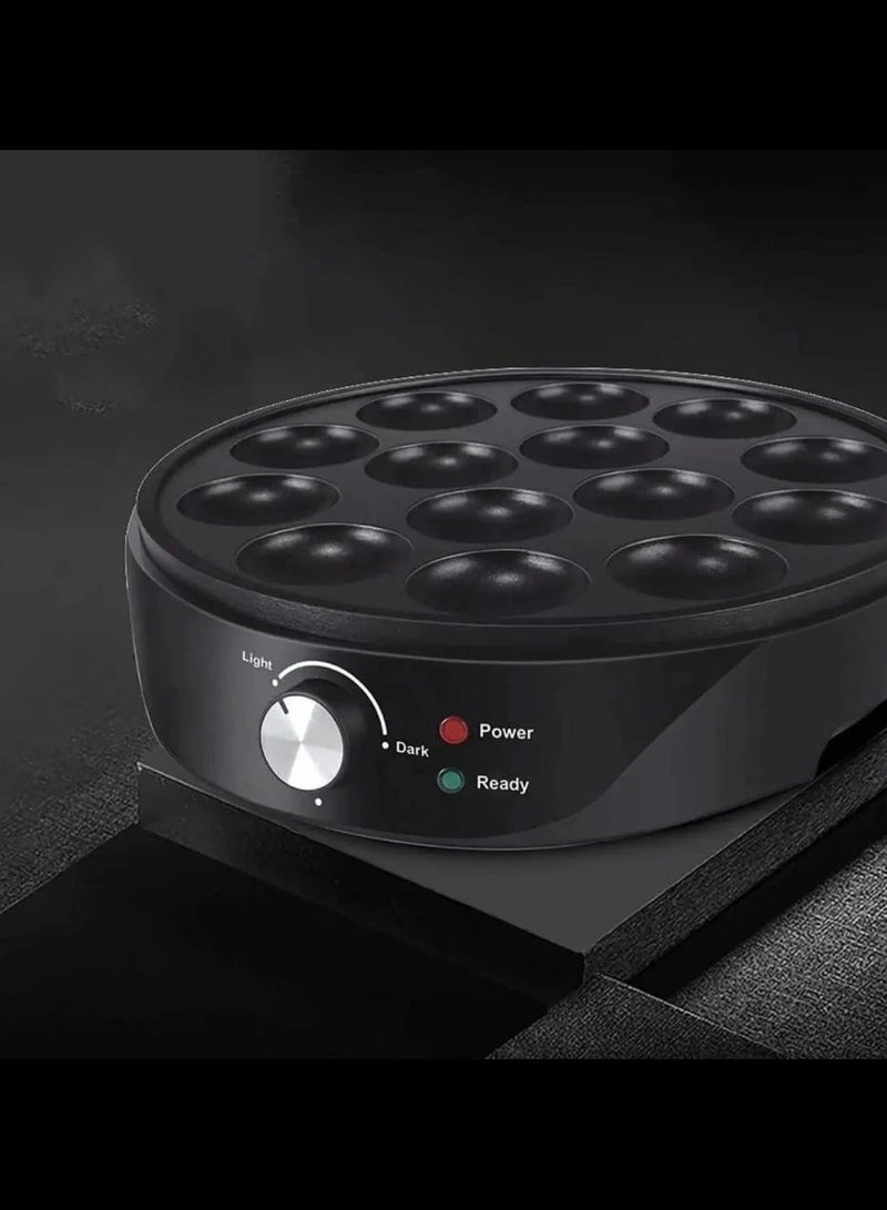 Denx DX3412 Pancake Maker – 14 Holes, 1000W, Non-Stick Coating, Automatic Temperature Control - Image 4