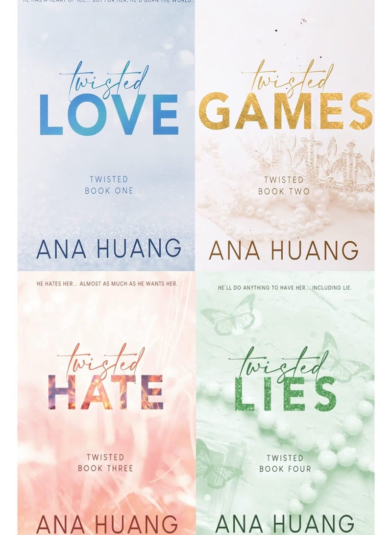 The "Twisted" series 4-book set: *Twisted Love*, *Twisted Games*, *Twisted Hate*, and *Twisted Lies*. - Image 1