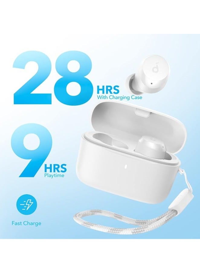 Soundcore A20i True Wireless Earbuds, Bluetooth 5.3, App, Customized Sound, 28H Long Playtime, Water-Resistant, 2 Mics for Al Clear Calls, Single Earbud Mode, Portable Design White - Image 4