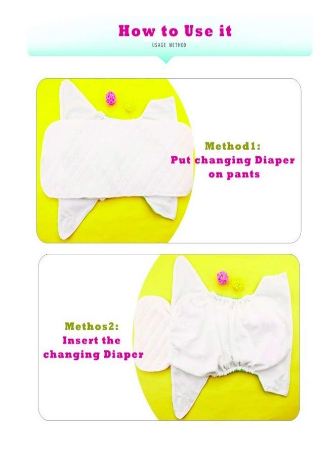 Crawl'in (Set of 3) Kids Diapers/Baby Cloth Diaper Reusable Nappies, Washable, Adjustable Size Nappy/Langot/Training Pants- Without Inserts(Purple, Green & Blue, Winter) (Assorted Colours) - Image 5