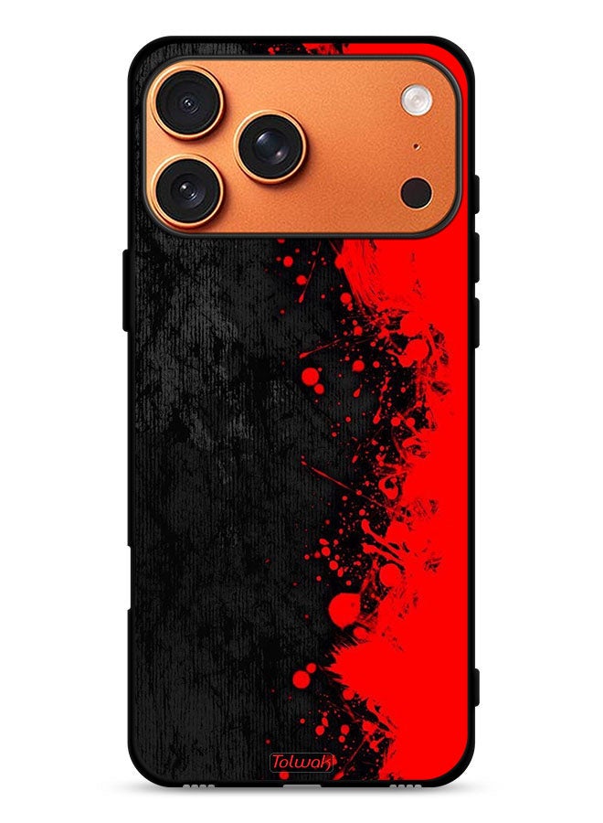 Tolwak Apple iPhone 17 Pro Max Protective Case Cover Paint Abstract Pattern - Image 1