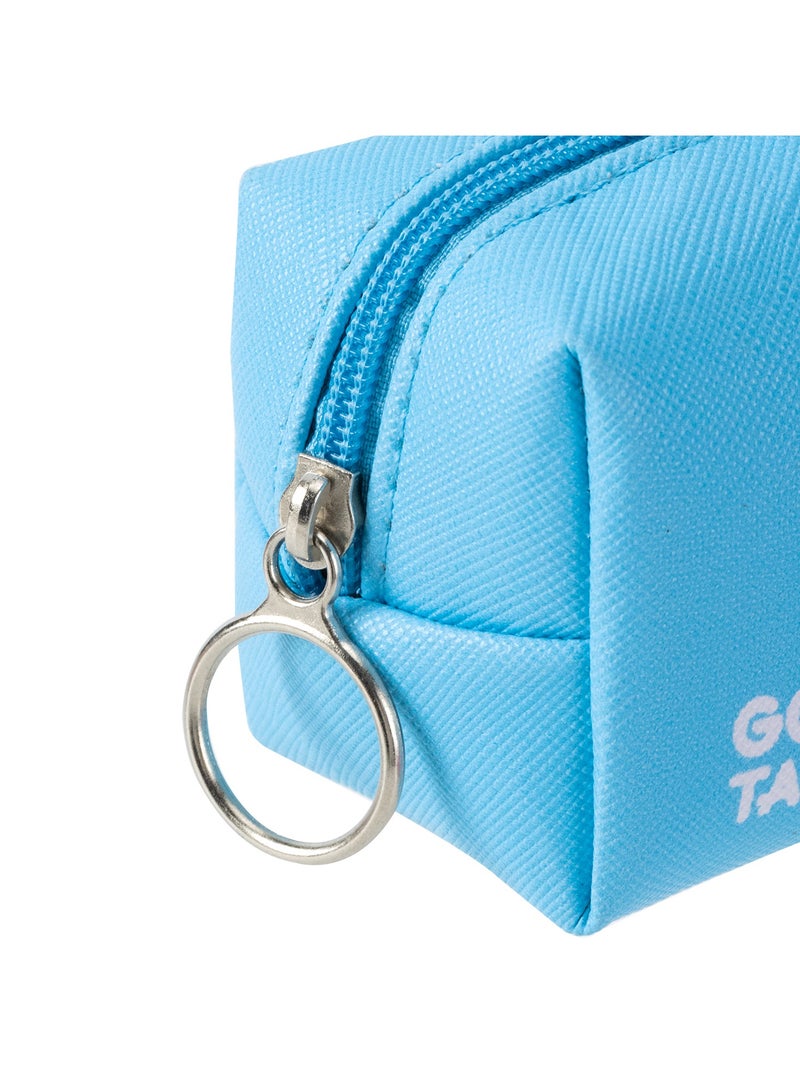 Deli EH914 19脳5脳5cm Pencil Pouch Blue/Pink/Beige 鈥?Ideal for School, Office, and Travel - Image 3