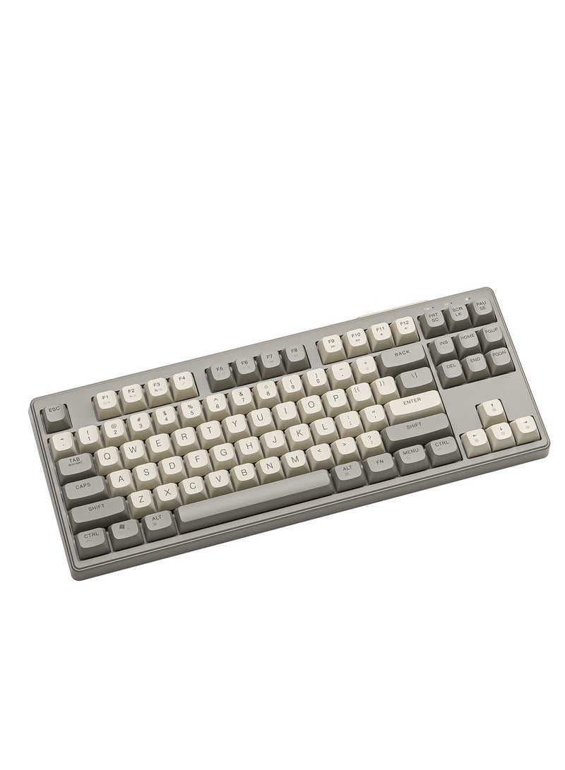 GULFLINK M87 Wireless Gaming Bluetooth Keyboard Rainbow Backlight Computer RGB Keyboard  - Image 5