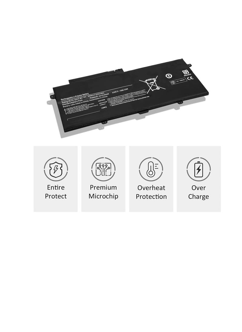Generic - Laptop Battery Compatible for AA-PLVN4AR Laptop Battery Replacement for Samsung ATIV Book 9 Plus 940X3G Ultrabook NP940X3G-K01US NP940X3G-K04US K05US K03HK Series 588-3366 BA43-00364A - Image 1